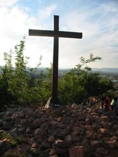 Az első jelenés helye a Podbrdon